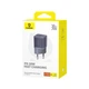 Мережевий зарядний пристрій Baseus GaN5 Fast Charger(mini) 1C 30W EU Purple - зображення 2