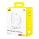 Сетевое зарядное устройство Baseus Cube Fast Charger C+U 30W EU Moon White - изображение 2