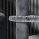 Домик когтеточка для кошек Lesko TM100 Dark Gray царапка с игровым комплексом - изображение 3