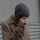 Зимняя кепка восьмиклинка хулиганка серая с ушами 60 - изображение 5