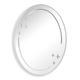 Зеркало настенное Zerix Fusion MOZ03-550x700 овальное с декором ZX5632 - изображение 1