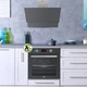 Витяжка KUMTEL EKO DA6-835 ANTHRACITTE - изображение 2