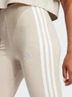 Спортивные леггинсы для фитнеса женские Adidas W 3S Sj Leg JE0073 2XL Wonalu/White (4067891979651) - изображение 7