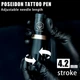 Тату набір POSEIDON Бездротовий + акумулятор + чехол + картриджі + розхідники - изображение 7