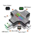 USB Type - C тестер струму напруги ємності Atorch J-7C 6.5A, type-c microusb - изображение 2