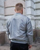 Бомбер MA-1 сірий з нашивками 831 БрТА 4XL - изображение 7