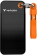 SSD диск Verbatim Pocket SSD 1ТВ USB 3.2 Gen 2 Type-C Black-Orange (23942321934) - зображення 1