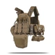 Плитоноска Kiborg GU gen.2 + 8 подсумка Coyote (1000-k66001) - изображение 1