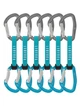 Набір відтяжок з карабінами Petzl 6 Djinn Axess turquise 11 см 6 шт Blue/Grey (1052-M060LC05) - зображення 1