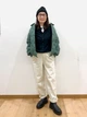 Куртка демисезонная мужская Uniqlo 873196207 2XL Зеленая (1159826686) - изображение 4