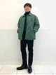 Куртка демисезонная мужская Uniqlo 873196207 2XL Зеленая (1159826686) - изображение 15