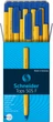 Набор шариковых ручек 50 шт Schneider Tops Синий 0.5 мм Желтый корпус (S150503) - изображение 1