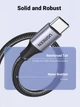 Кабель UGREEN US288 USB 2.0 to USB-C 18W QC3.0 3A 0.5m Black (60125) - зображення 4