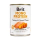 Вологий корм Brit Mono Protein Turkey & Sweet Potato для собак, з індичкою і бататом, 400 г (1111151067) - изображение 1