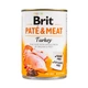 Вологий корм Brit Care Pate & Meat для собак, з індичкою, 400 г (1111151337) - изображение 1