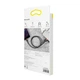 USB кабель Lightning Baseus Cafule 2,4A, 1m Black-Red (CALKLF-B19) - изображение 8