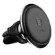 Магнитный автомобильный держатель телефона Baseus Magnetic Air Vent Car Mount with Cable Clip Black - изображение 3