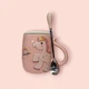 Чашка Єдиноріг з кришкою та ложкою в наборі 400мл. pink (сс130) - зображення 2