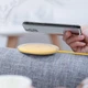 Беспроводное зарядное устройство Baseus Jelly Qi 15W для наушников и телефона + кабель USB Yellow (WXGD-0Y) - изображение 8
