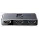 HDMI сплиттер Baseus Matrix HDMI - 2х HDMI 4K, 30Hz Dark Gray (CAHUB-BC0G) - изображение 3