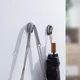 Тримач-гачок в салон автомобіля Baseus Beetle Vehicle Hook Gray 2шт/уп (ACGGJK-0G) - зображення 8