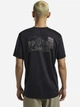 Футболка спортивная длинная мужская Jack Wolfskin Vonnan Graphic T M A62314-T0248 M Темно-серая (4064886424875) - изображение 2