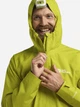 Спортивная ветровка мужская Jack Wolfskin Prelight 2.5L Lt Jkt M A63769-M0053 M Зеленая (4064886455121) - изображение 3