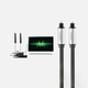 Аудио кабель оптический тослинк UGREEN AV108 Toslink Optical Audio Cable 3 метра (UGR-10541) - изображение 2