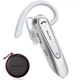 Гарнитура Bluetooth New Bee LC-B45 White + чехол гарантия 1 год ★ B45WHRU русская озвучка - изображение 1