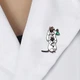 Значок (пин) BROCHE брошь бижутерия Медицина Озорные Мышата белый BRGV114637 - изображение 5