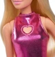 Кукла Барби Модница Блондинка в розовом мини-платье металлик Barbie Fashionistas Metallic Pink Minidress, Blond Hair 230 - изображение 3
