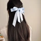 Бант для волосся на заколці шпилька Honey Fashion Accessories блакитний (12-299) - изображение 2