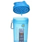 Шейкер спортивний SmartShake Slim 500 мл Neon Blue (10253101) - зображення 2