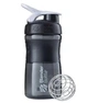 Шейкер спортивный BlenderBottle SportMixer Flip 20oz/590 мл Black/White (SM 20oz Black/White) - изображение 1