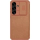 Чохол-книжка із захистом камери NILLKIN Qin Pro для Samsung Galaxy A56 (A566) - Brown - зображення 5