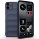 Силиконовый (TPU) чехол Deexe Terra Case для Nothing CMF Phone 1 - Dark Blue - изображение 1
