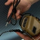 Тактические активные наушники EARMOR M32H с микрофоном с шумоподавлением для стрельбы баллистические койот - изображение 4