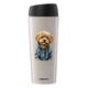 Термокружка ARDESTO Coffee Time Maltipoo 450мл, нержавеющая сталь, бежевый - изображение 2