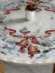 Скатерть круглая гобеленовая новогодняя "Рождественская весть" Ø110 (ROUND1254M-110D) - изображение 4