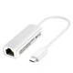 Зовнішня мережна карта Digital USB Type-C/RJ45 адаптер LAN Білий (1000-910-01) - зображення 6