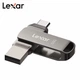 Флеш-накопичувач Lexar JumpDrive 128 ГБ USB TYPE-C D400 Сірий (1015-550-00) - зображення 1