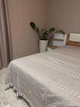 Плед хлопковый Евро 200х230 Беж (Д-muslin-2025-005-01) - изображение 2