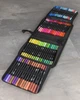 Акварельні маркери двосторонні 100шт із сумкою, Color pencil / Набір маркерів для малювання - зображення 1