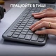 Клавіатура бездротова Logitech Signature Slim K950 US Graphite USB (920-012465) ( Сірий ) - зображення 6