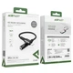 Кабель перехідник для навушників ACEFAST C1-05 Lightning to AUX 3.5mm алюмінієвий headphones adapter cable Black (AFC1-05B) - зображення 4