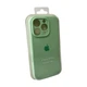 Защитный чехол-накладка Silicone Full Case AA Camera Protect для Apple iPhone 16 Pro Max Avokado Green (FullAAi16PM-51) - изображение 5