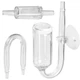 Стеклянный диффузор 15мм, колено, обратный клапан CO2 Kruger Meier NeXus Set CO2 - изображение 4