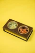 Миски на підставці Harley and Cho Lunch Bar Brown wood + Black M 42x21x10cm / Миски по 0,75л Коричневий + чорний (HC-003300033) - зображення 3
