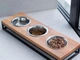 Три миски на подставке Harley and Cho Lunch Bar Natural Wood + Black S 54x18x7cm / Миски по 0,45л Натуральный + черный (HC-003300096) - изображение 3