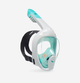 Полнолицевая Детская Маска Subea Easybreath Freetalk XS (от 4 до 10 лет) для Плавания, Ныряния, Снорклинга Бирюза без Чехла - изображение 1